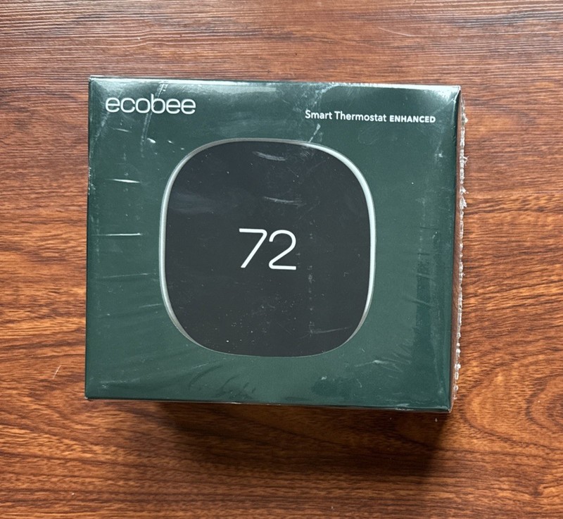Ecobee EB-STATE6L-01 Smart Thermostat Enhanced, Black new factory sealed (524)