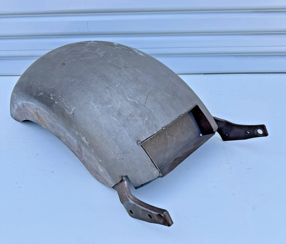 NEW KRAFT TECH 12-3/4" STRUTLESS REAR FENDER SOFTAIL WIDE-TIRE HARLEY CHOPPER - Image 4 of 4