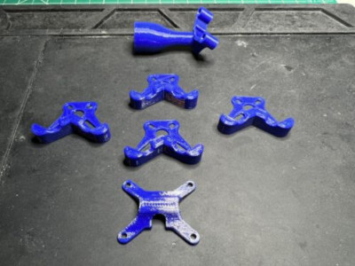Brain3D AOS RC AOS 3D Printed Arm Protectors and Crossfire Antenna Mount 5'' 5.5''