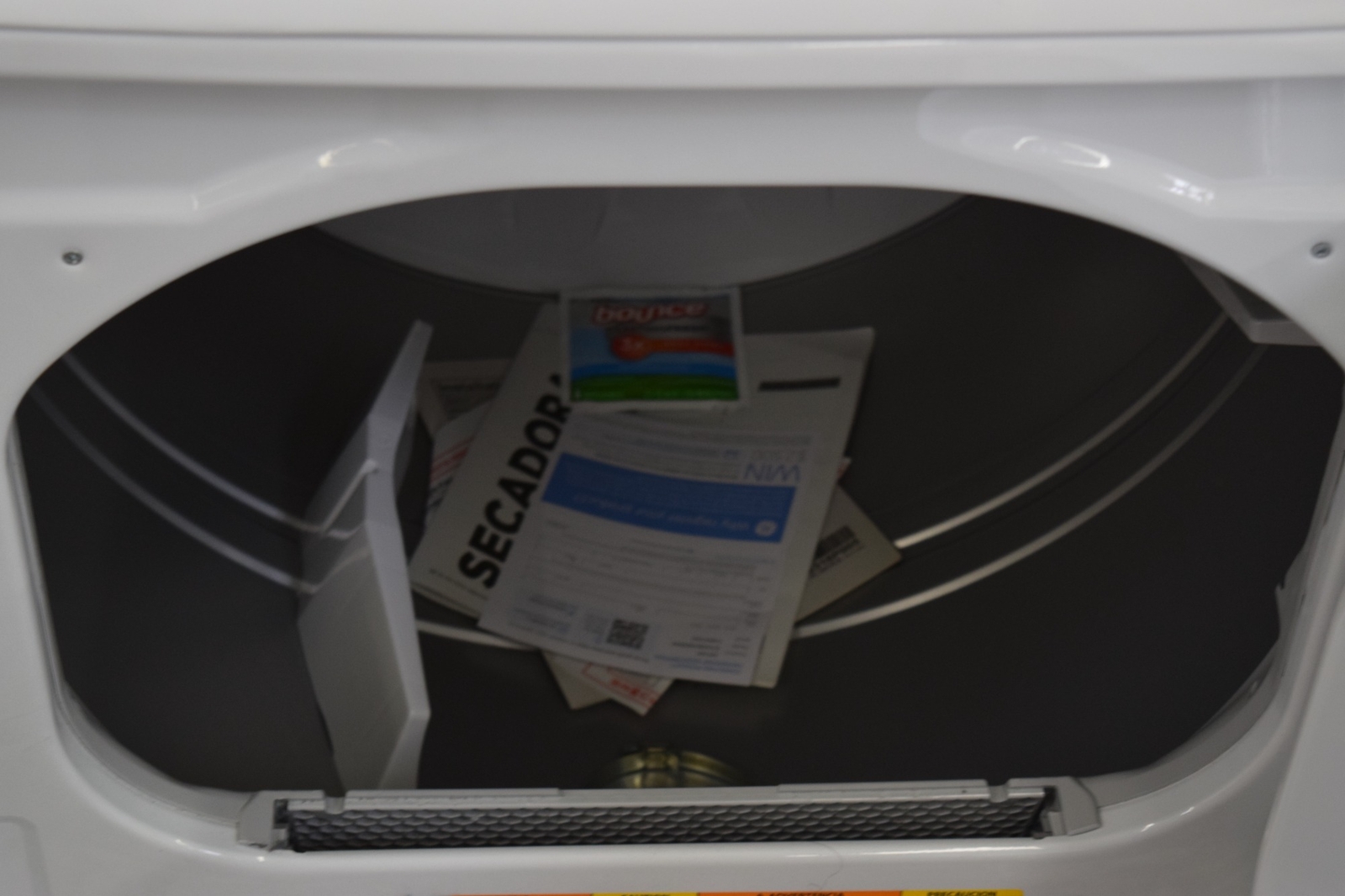 GE GTD33EASKWW 27" White Front Load Electric Dryer 141042 eBay