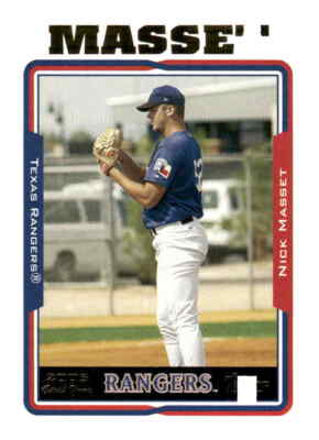 2005 Topps Updates & Highlights #UH250 Nick Masset