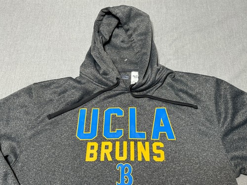 Sudadera con capucha gruesa extra grande UCLA Champion para hombre talla XL - GRIS - NUEVA SIN ETIQUETAS - Imagen 3 de 24