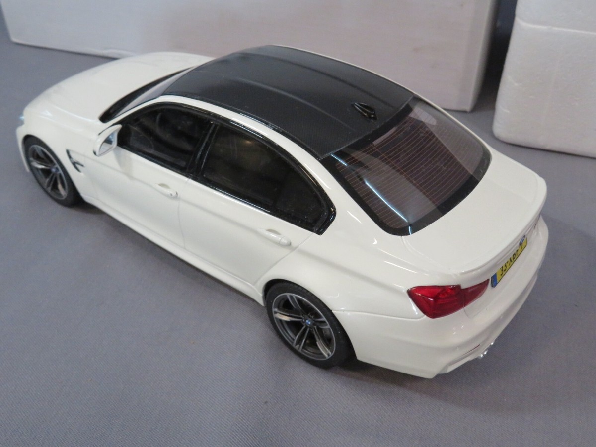 GT Spirit 2012 BMW 3-SERIES M3 F80 COUPE 4-DOOR WHITE BLACK
