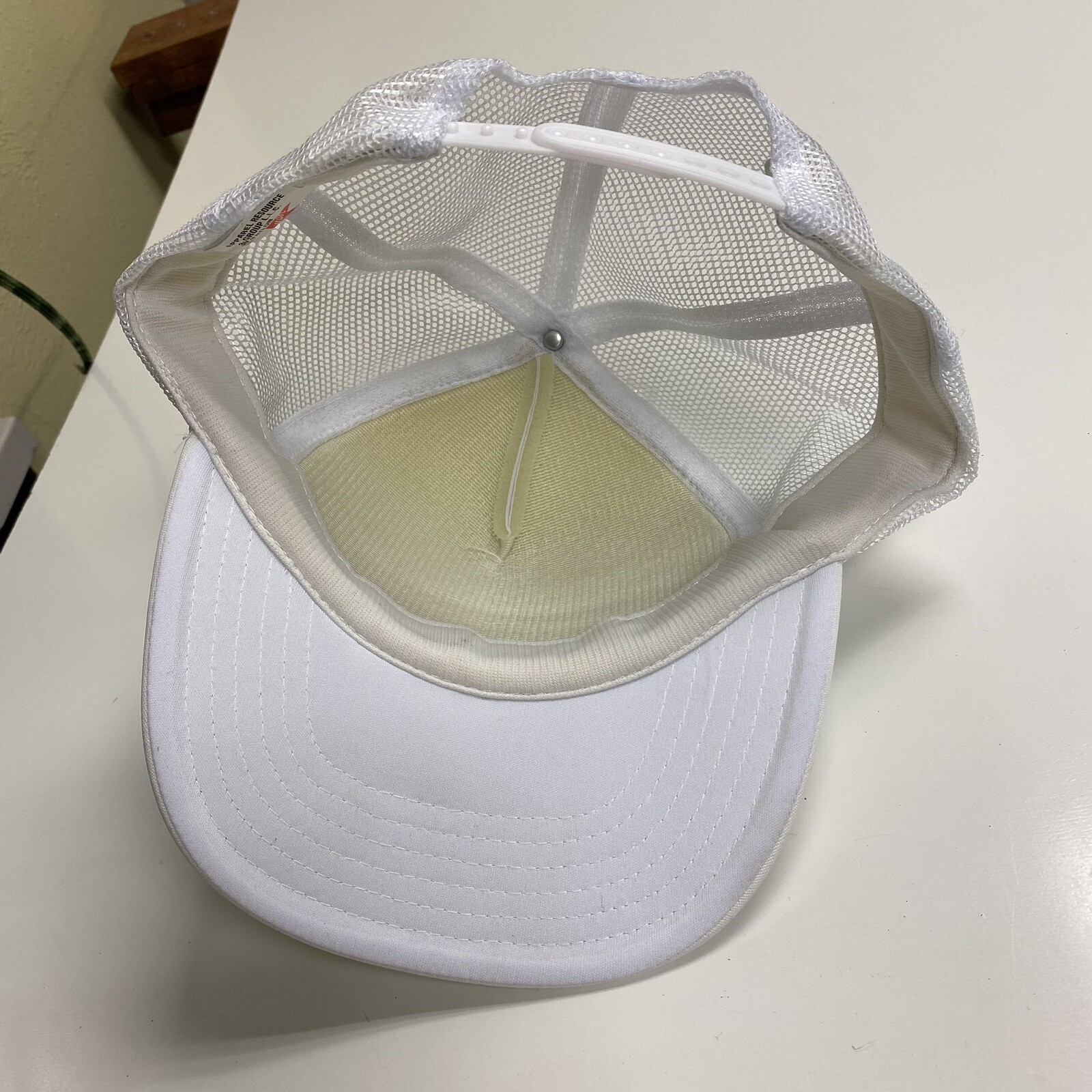 Vintage BIG KMart Trucker Hat Snapback Cap K Mart Whi… Gem