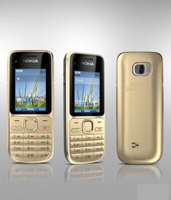 Brandneu Nokia C2-01 - Gold (entsperrt) Handy GARANTIE kostenlose Rückgabe
