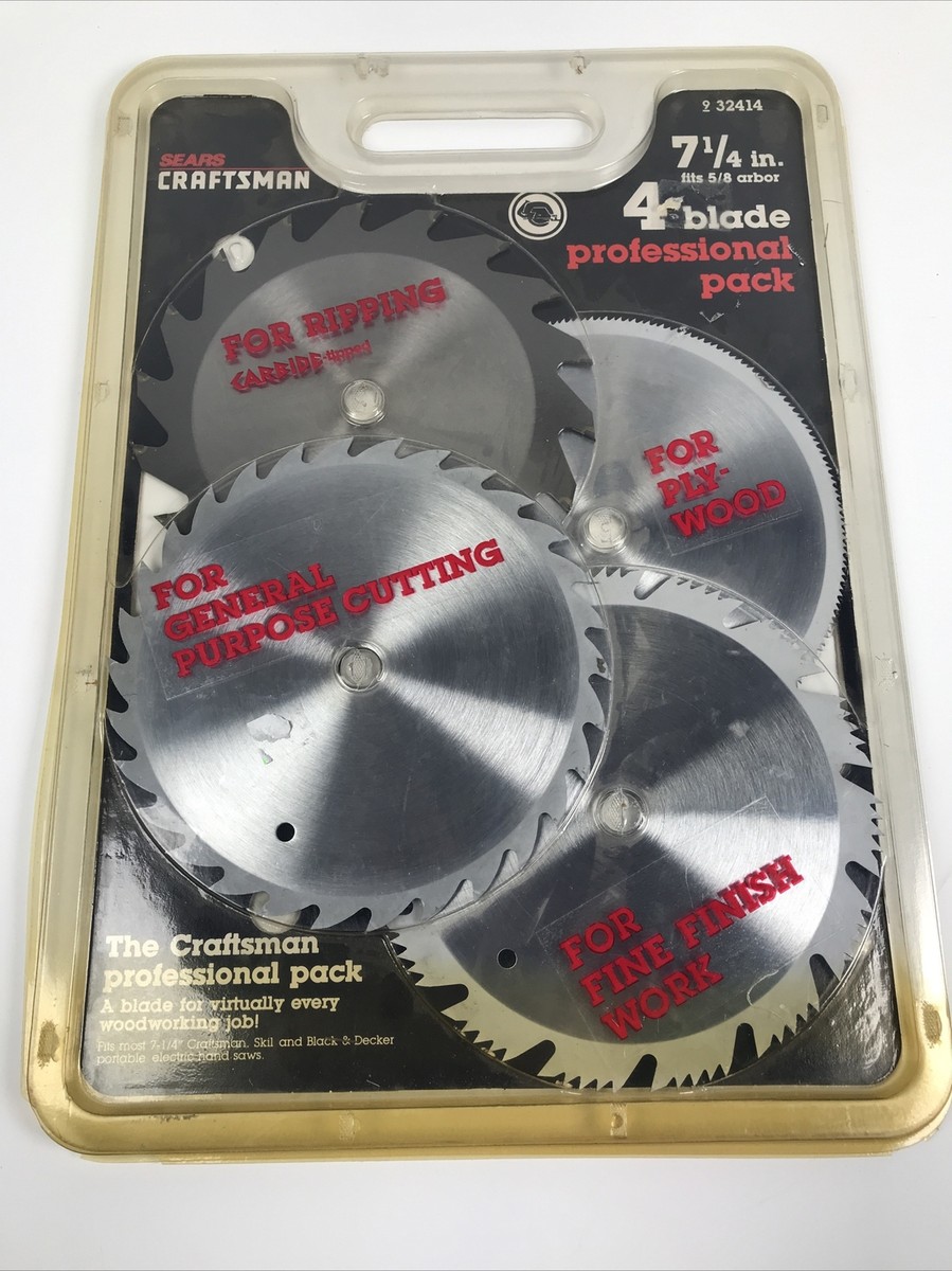 NEW Craftsman Blade Professional Pack 1/4