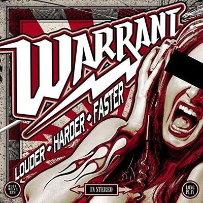 WARRANT   Louder Harder Faster CD Hard Rock Glam Metal 2017