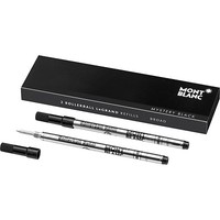 2X Legrand ROLLERBALL-MINE Montblanc B Schwarz / Refill Mystery Black, 113840