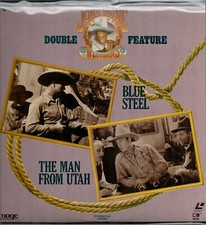 John Wayne 1: Man From Utah/Blue Steel 1934 Laserdisc