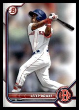 2022 Bowman  Jeter Downs #BP-116 Boston Red Sox Baseball Card
