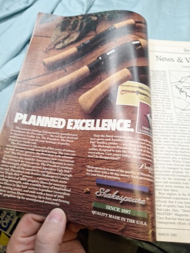 Vintage Bass Master Magazine 1985 - Picture 2 of 9