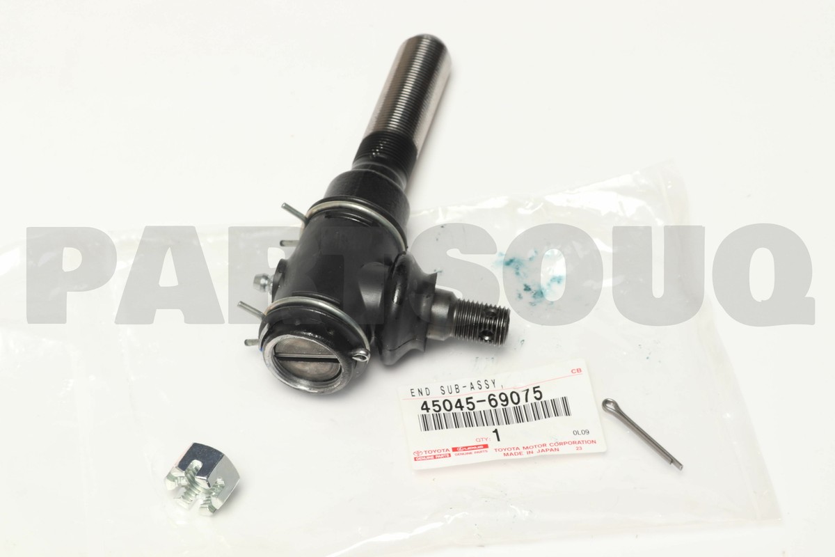 箱 4504569075 Genuine Toyota END SUB-ASSY, STEERING RELAY ROD, LH