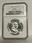 1956 TYPE 2 FRANKLIN HALF DOLLAR NGC PR 69 STAR