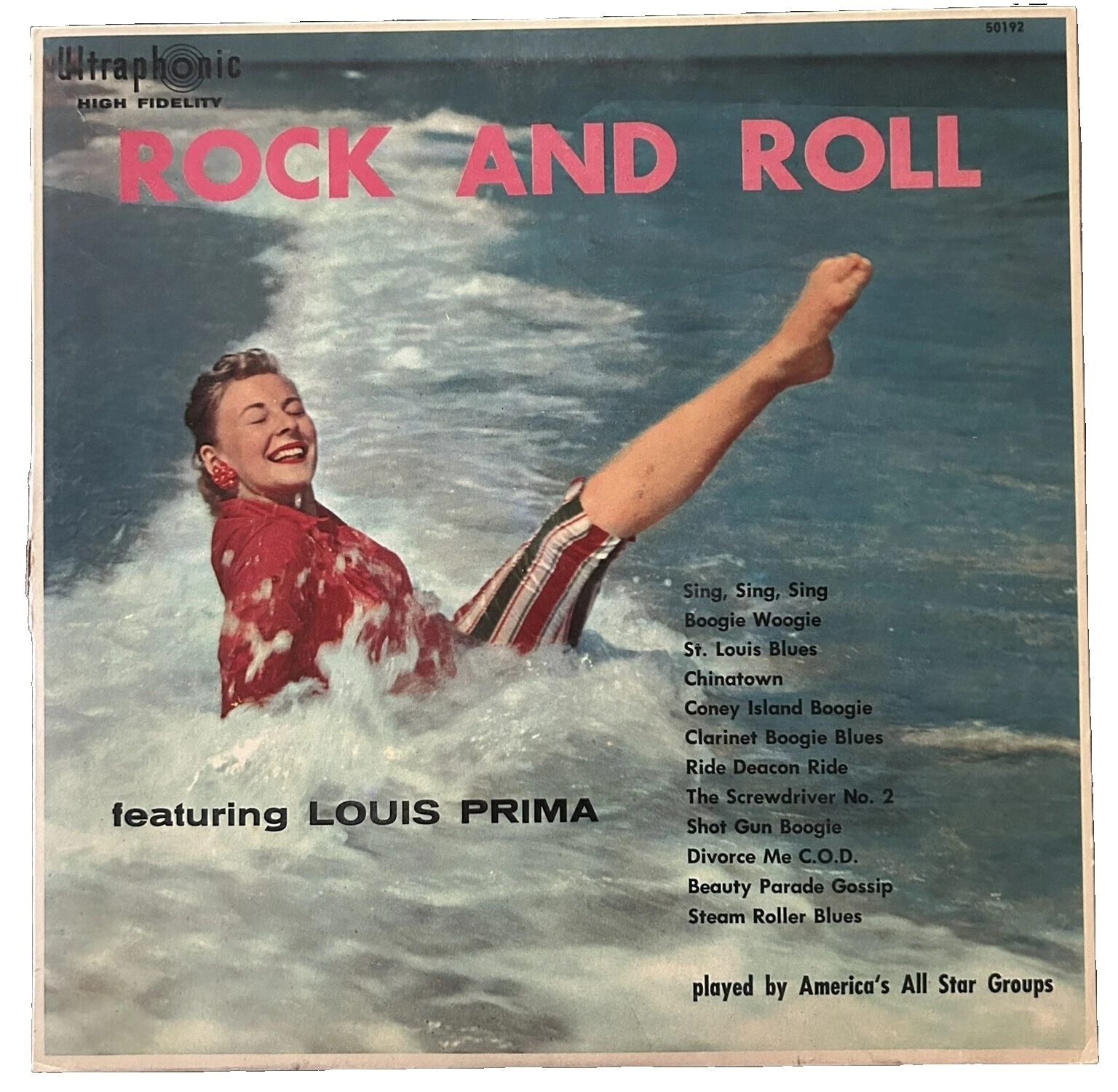 Discos de vinilo de rock Louis Prima