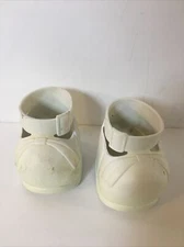 VTG Cabbage Patch Kids CPK SHOES White Mary Jane with Heel HTF
