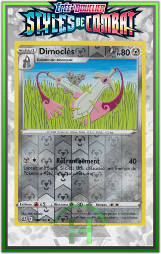 Dimoclès Reverse-EB05:Styles de Combat - 106/163 - Carte Pokemon Neuve Française - Afbeelding 1 van 1