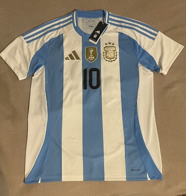 NWT Adidas Argentina 2024/25 Messi 10 Jersey AFA Copa America Men