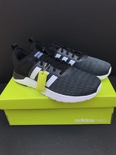 New Adidas NEO CF Super Racer BB9763 Running Black Shoes Mens Size 8.5