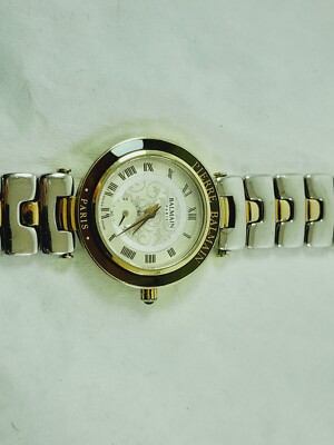 VINTAGE PIERRE BALMAIN PARIS QUARTEZ WATCH WOMEN'S GOLD