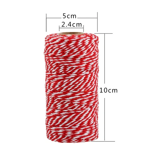 100M*2MM Bakers Cotton Twine Craft String/Cord For Packaging Gift Wrapping - Picture 9 of 19