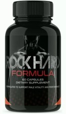 Rock Hard Formula Capsules Fast Acting Supplement Male Enhancement Pills 60caps