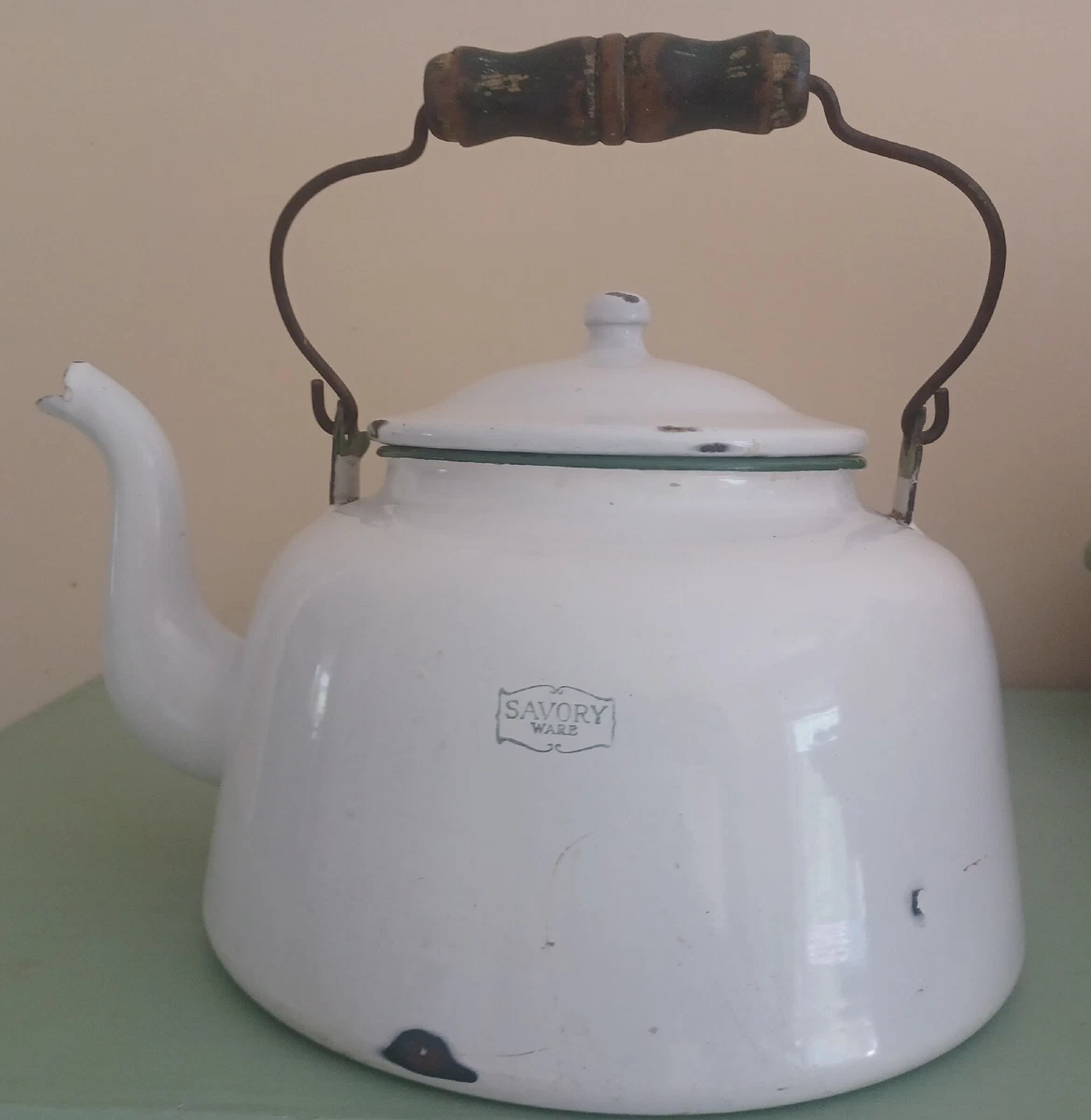 Large enamel teapot cheap