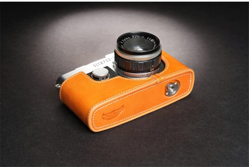 New Handmade Olympus PEN FT FV Leather Half Case Camera Retro Cover Insert Gift - Picture 9 of 20
