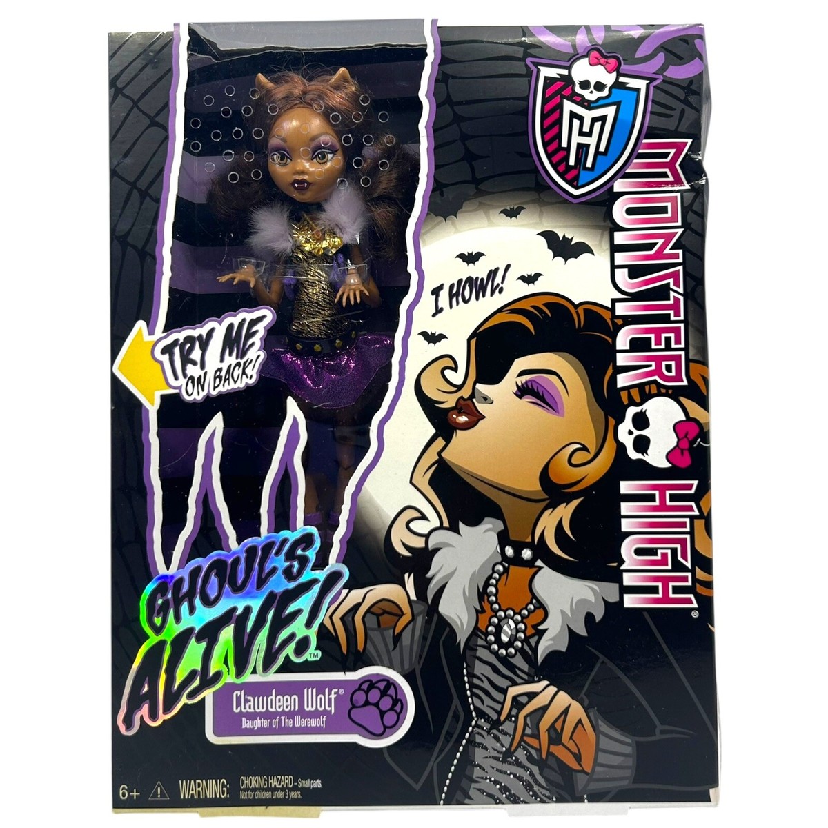 MONSTER HIGH　モンスター・ハイ　クラウディーン・ウルフ Monster High Clawdeen Wolf Reproduction Doll – Mattel Creations