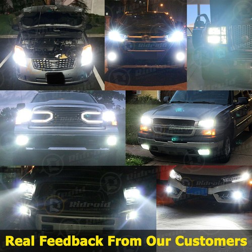 RIDROID 9007 LED Headlight Bulb Hi/Low Beam Bright for Nissan Frontier 2001-2022 - Picture 11 of 12