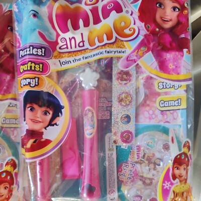 Mia and Me magazine fairy-tale with toys New Sealed issue 32