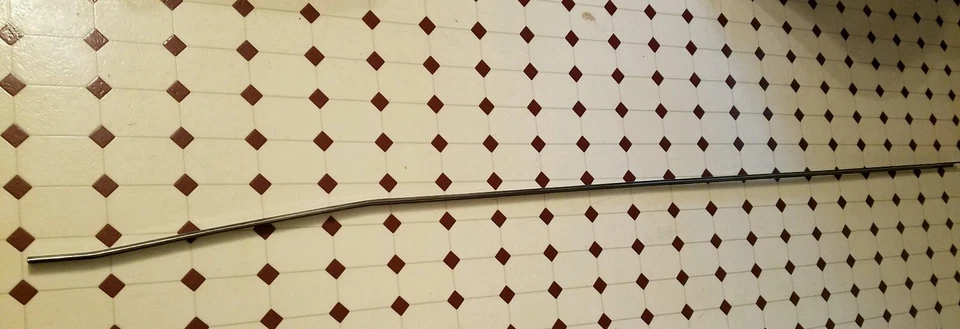 Lincoln Continental 1966 1967 diestro 1/4 panel moldura de acero inoxidable fabricante de equipos originales 2 puertas Foto 2 de 4