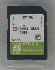 NEW 2019 UPDATE KIA OPTIMA GPS USA Map  SD Navigation Card 96554-d5421