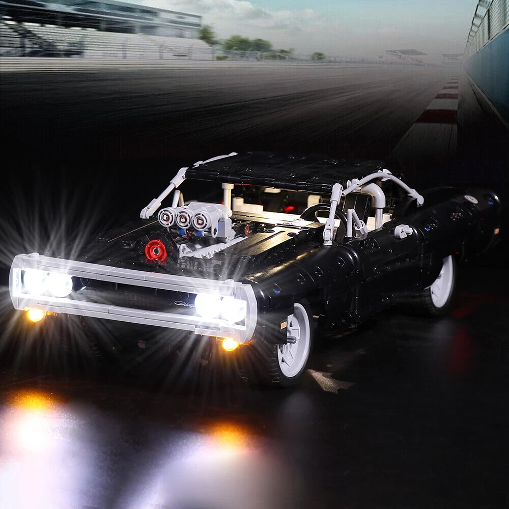 LocoLee LED Light Kit for Lego 42111 Technic Fast Furious Dom s