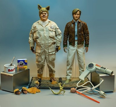 DoggieDoc Designs Spaceballs Lone Starr & Barf  1/6 Collectible Hot Toys Figures