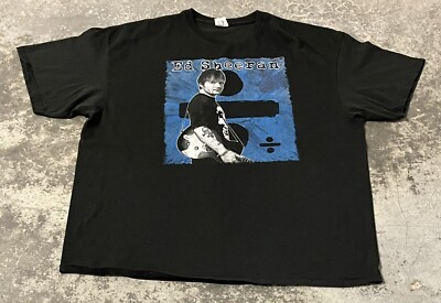 Men s Ed Sheeran & Snow Patrol 2018 Tour T-Shirt Adult Size 2XL