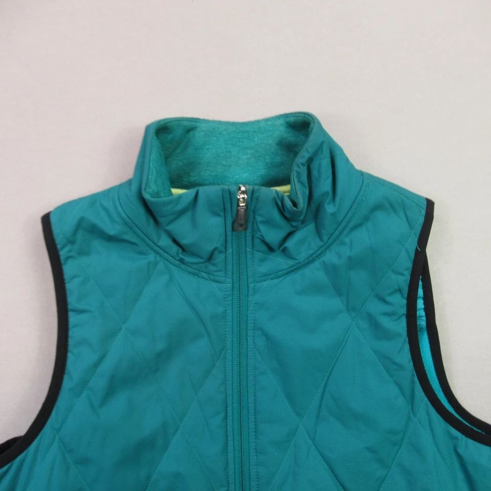 Oakley Vest Womens Medium Full Zip Sleeveless Outdoors Green Lightweight - image 2 of 4
