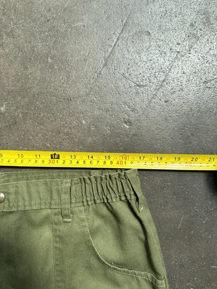 Vintage Boy Scouts Of America Uniform Pants Men 32 Green Cargo BSA Tagged 16 - Image 3 of 4