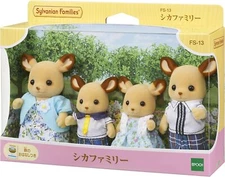 Sylvanian Families FS-13 Deers Family Set Calico Critters Japan / EPOCH