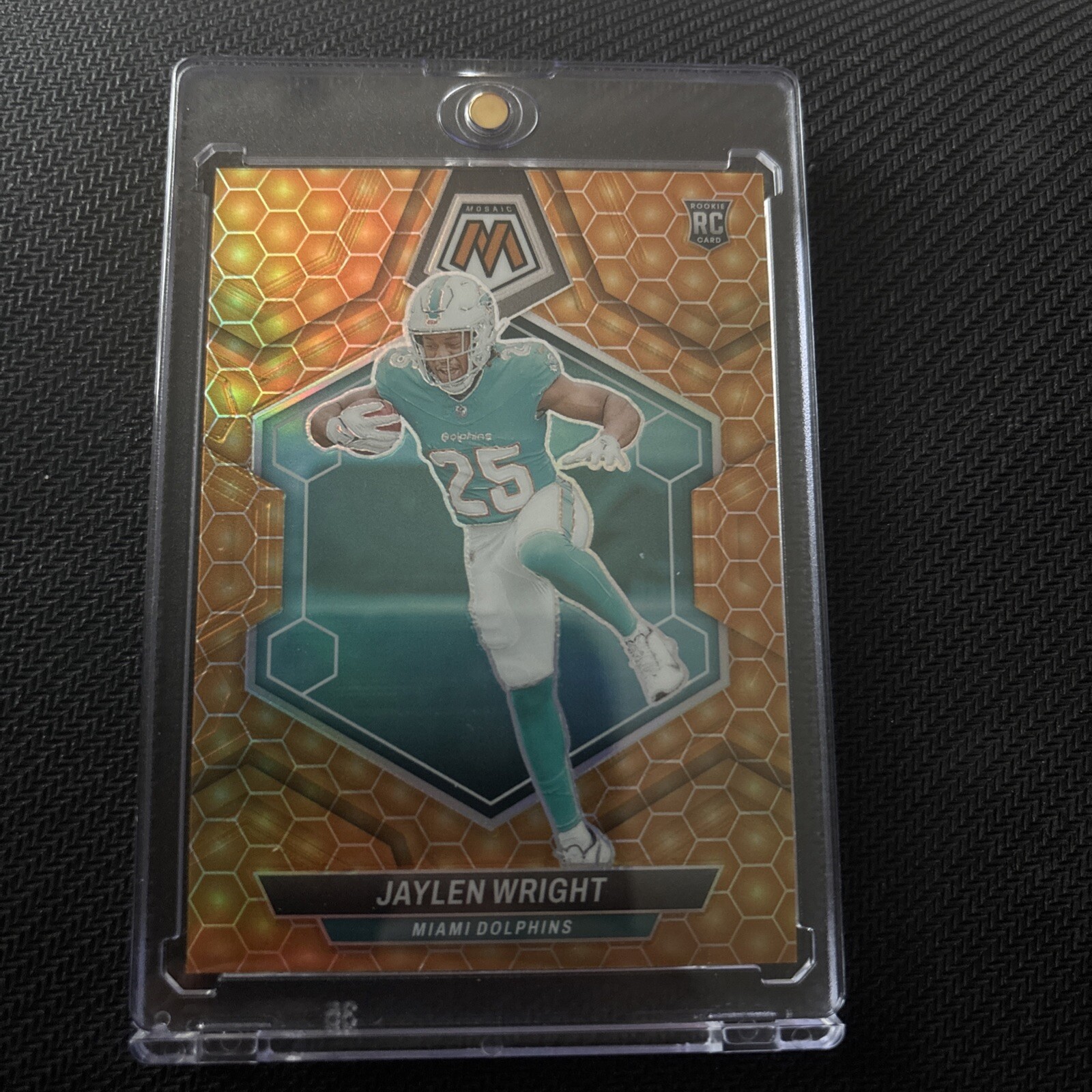 2024 Panini Mosaic - Rookies Honeycomb Mosaic Prizm #383 Jaylen Wright (RC)