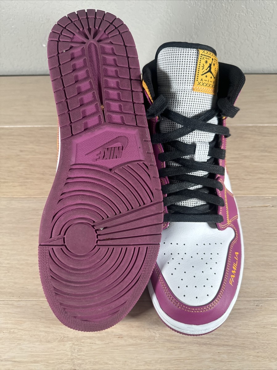 Air Jordan 1 Mid DOD Dia de los Muertos White/Gold (DC0350-100