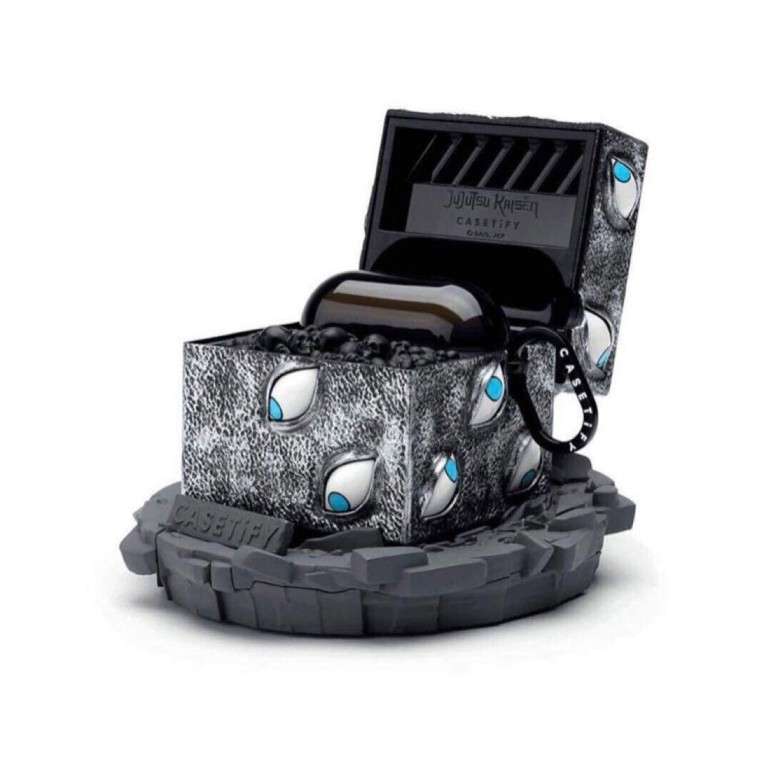 Jujutsu Kaisen × CASETiFY collaboration Prison Realm AirPods Jujutsu Kaisen × CASETiFY collaboration Prison Realm AirPods