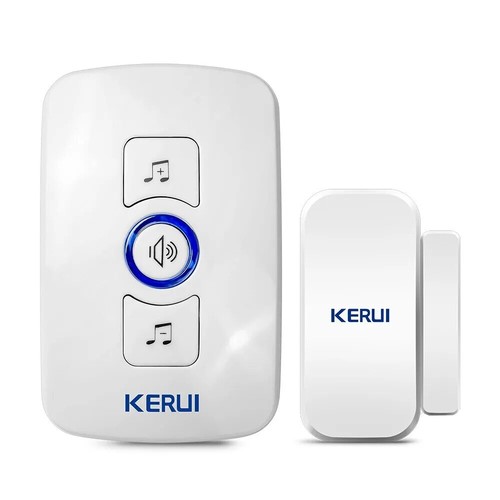 Wireless DoorBell Burglar Optional Door Chime Home Security Smart Theft Doorbell