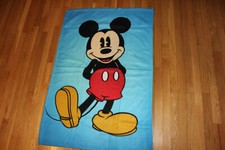 Disney Mickey Mouse Baby Security Blanket 33" X 48"  Soft-Soft-Soft