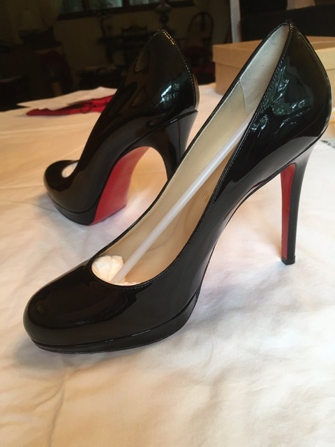 Christian Louboutin Karina 120 V Vel/calf/patent for sale online | eBay