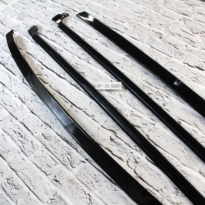 TOYOTA Original SUPRA MA70 JZA70 86-92 Heckscheibe Glas Außen Zierleiste SET