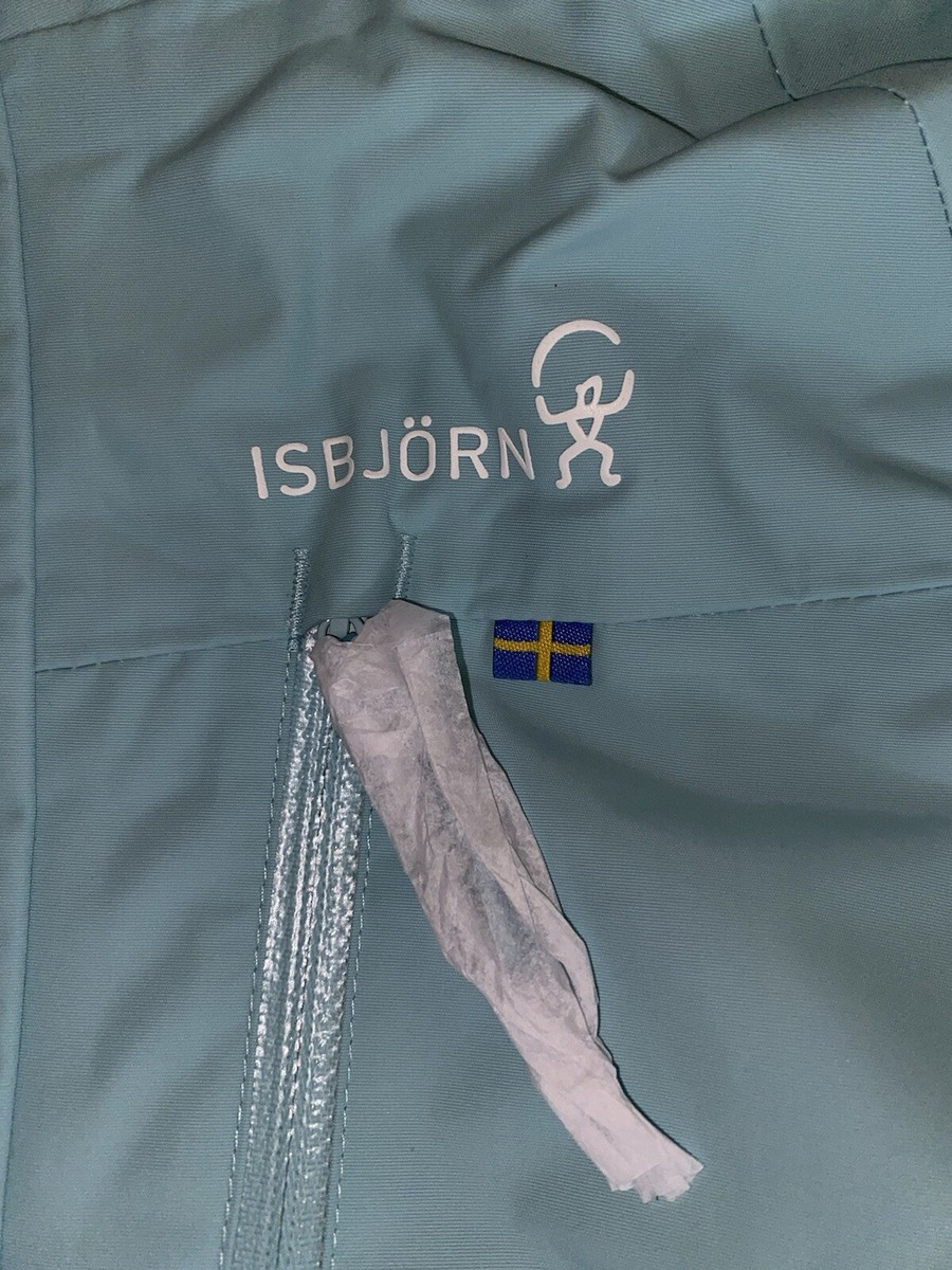 NWT Isbjorn of Sweden Helicopter Winter Jacket Mint Color Youth