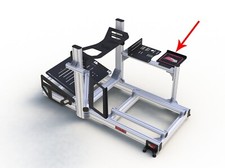 Piastra per supporto mouse postazione profili alluminio