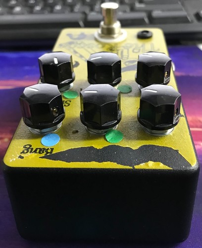 Poison Noises The Roscoe 6 Band EQ (New Design) Pedal Pre Owned works 100% RARE! - Picture 10 of 11