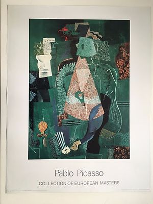 PABLO PICASSO,'PORTRAIT DE JEUNE FILLE,1914' SPADEM PARIS