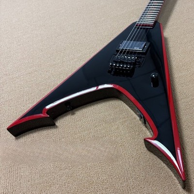 Custom Schecter Jeff Loomis Style Black Electric Guitar Mahogany Body ShipUS